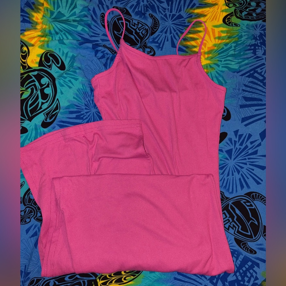 Long Tight Pink Dress 💖